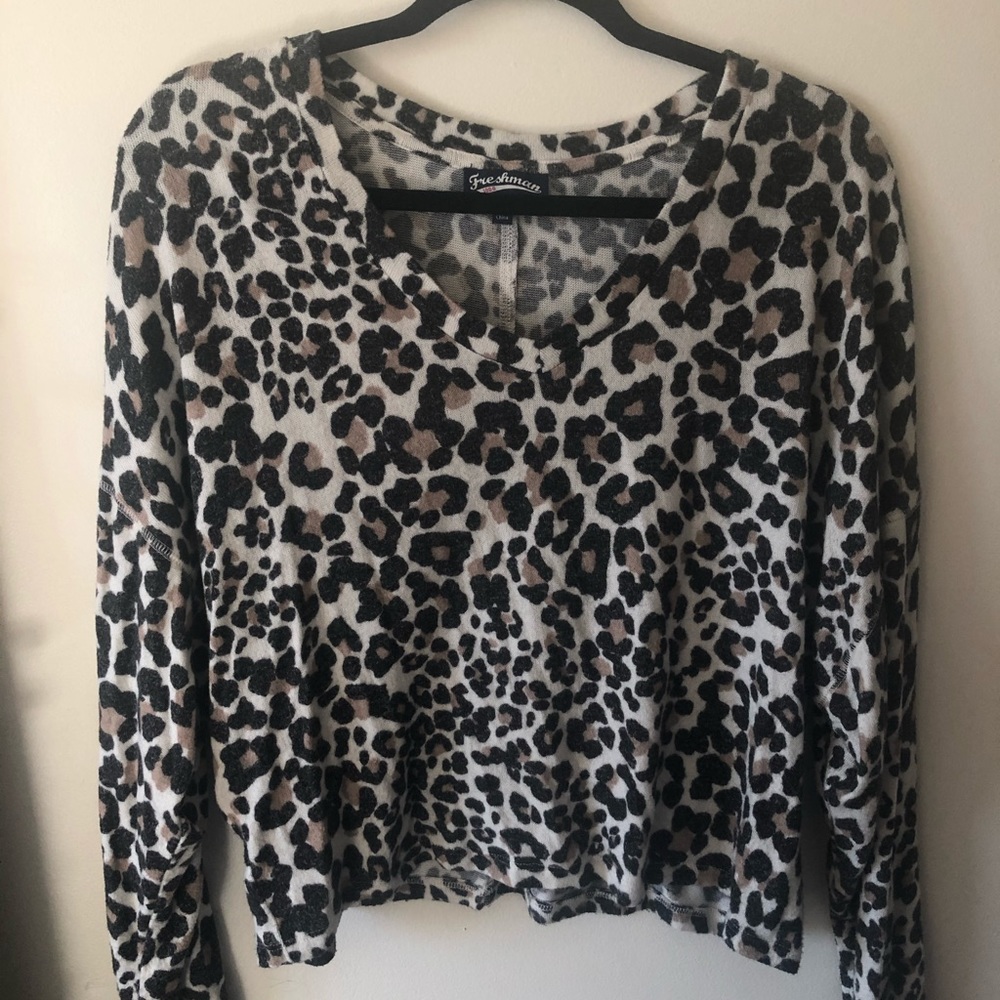 Leopard Print Top